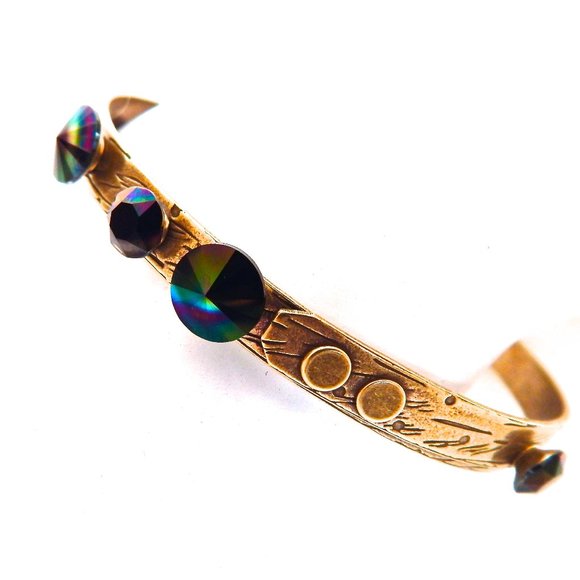 THUNDERBIRD BLACK RAINBOW BANGLE